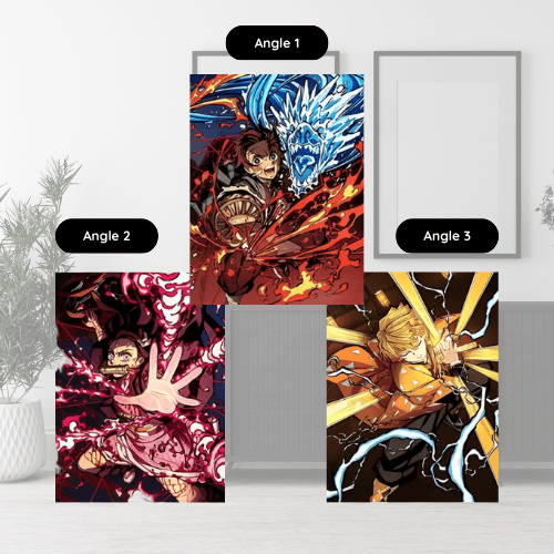 Anime 3D Motion Posters